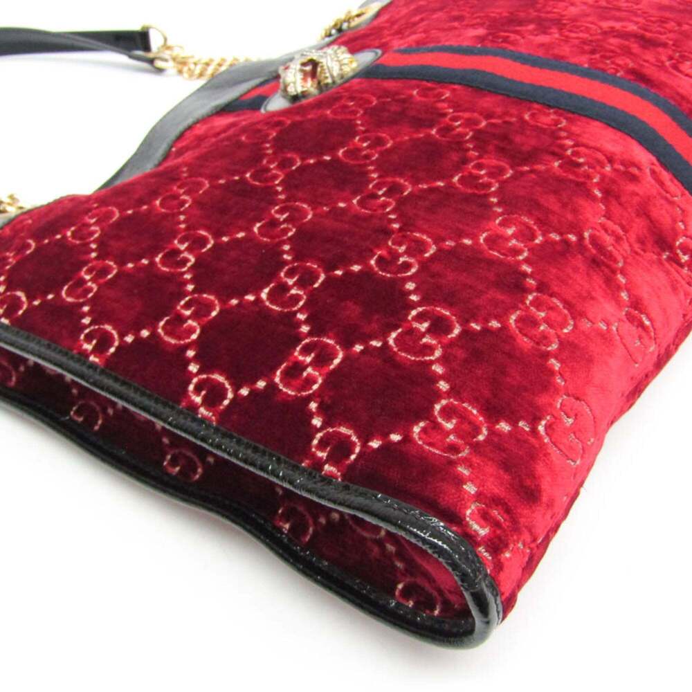 GUCCI Black Leather Shoulder Bag - Picture 6 of 13